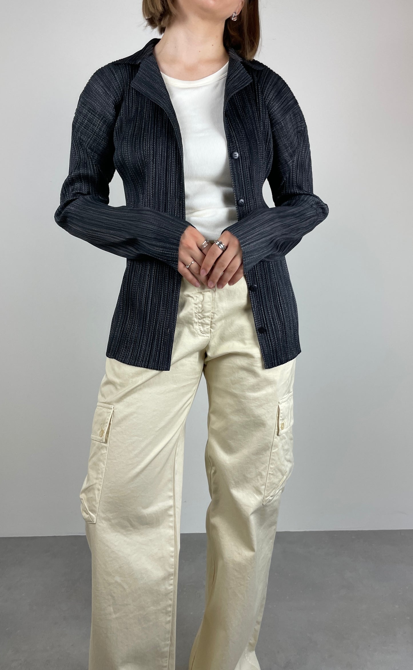Cardigan Pleats Please