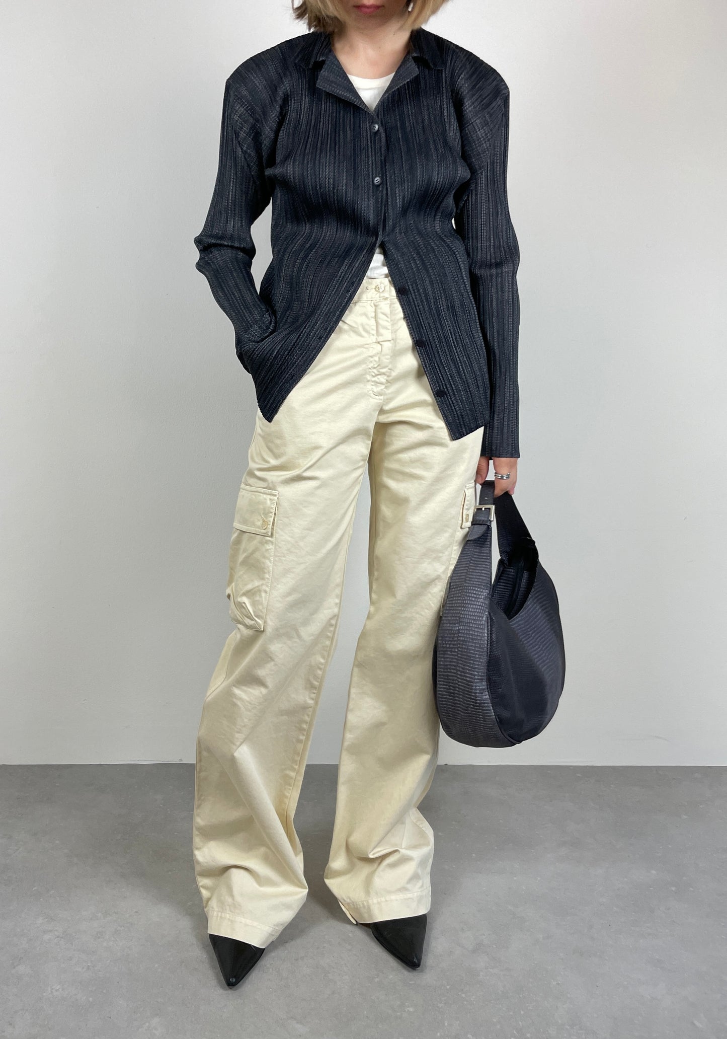 Cardigan Pleats Please