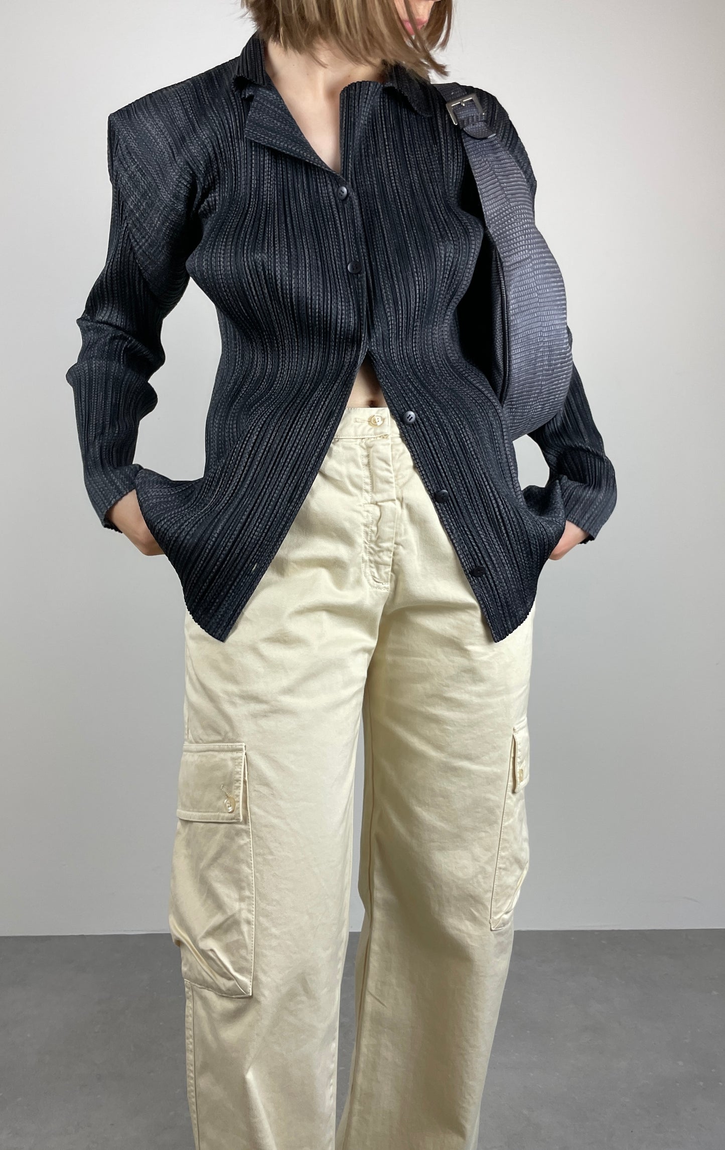 Cardigan Pleats Please