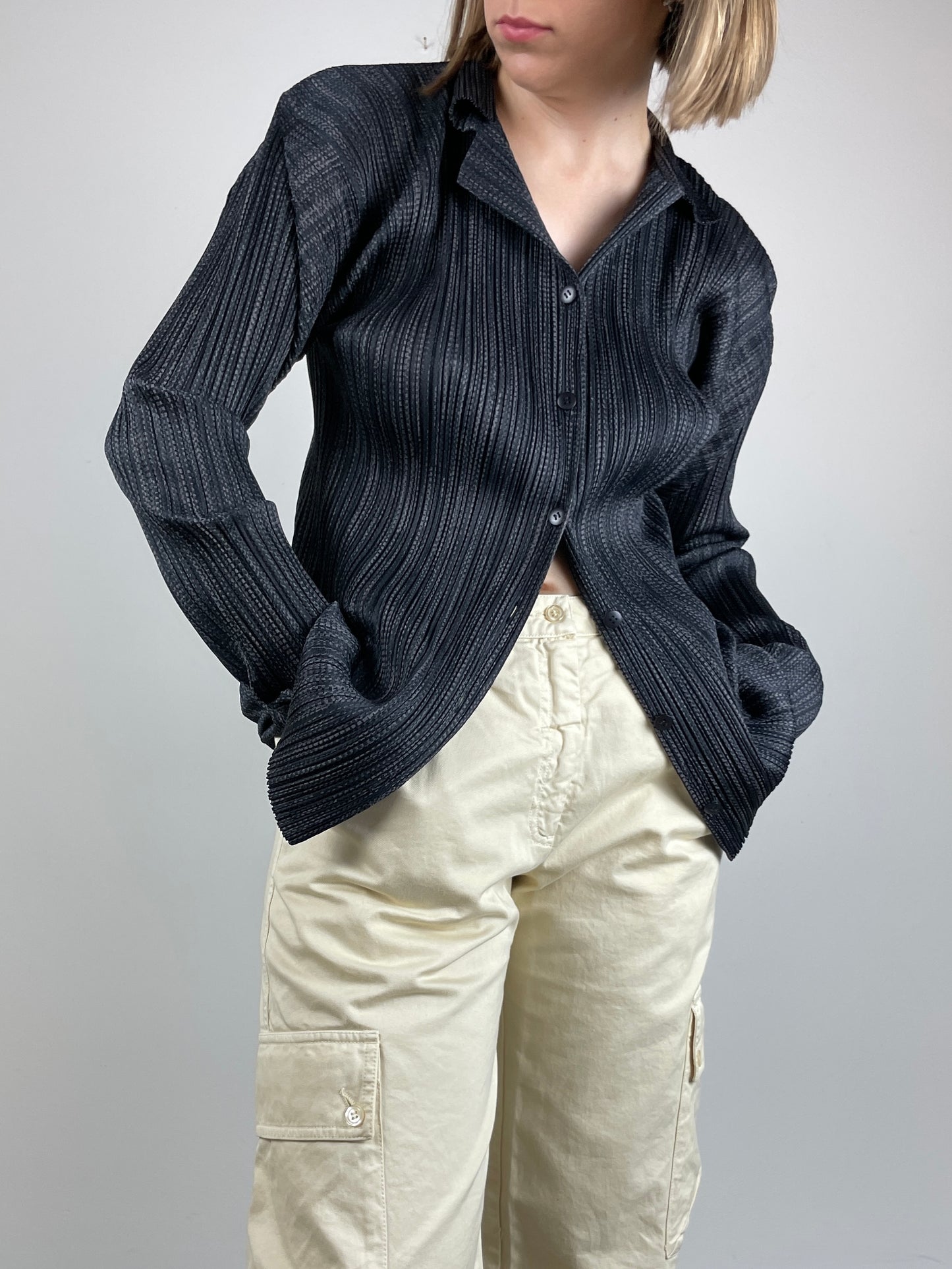 Cardigan Pleats Please
