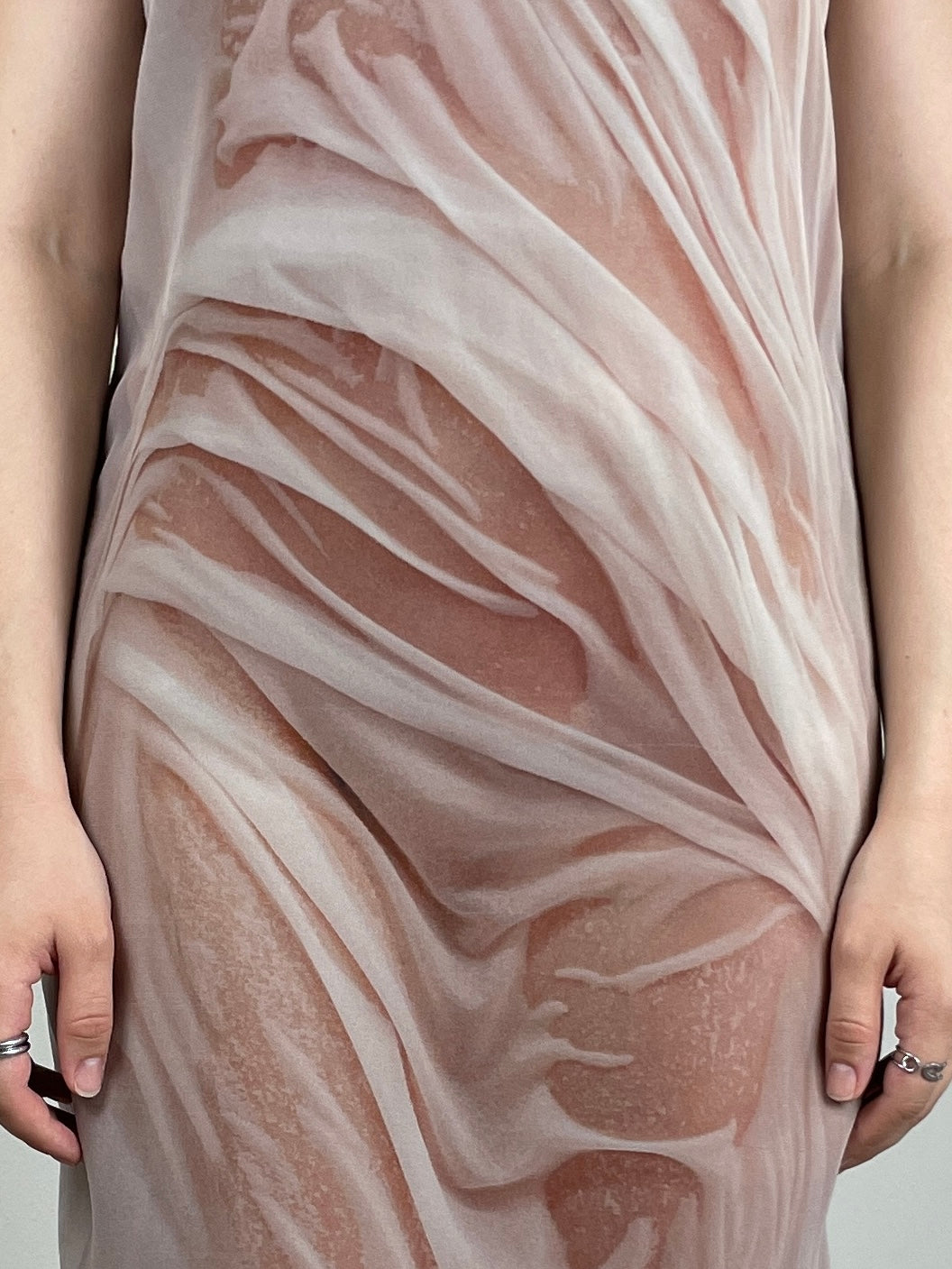 Maison Margiela Fall 2017 Wet dress
