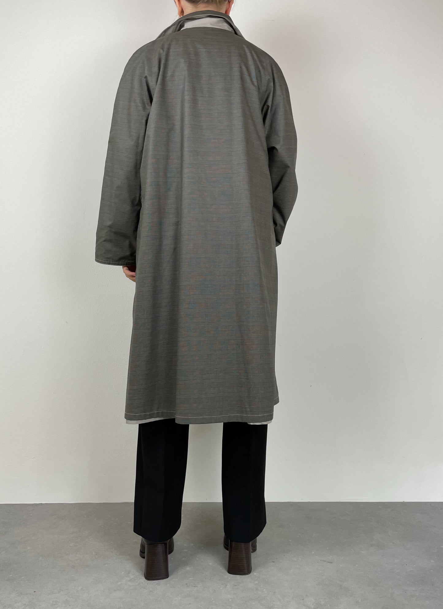 Trench vintage double-face
