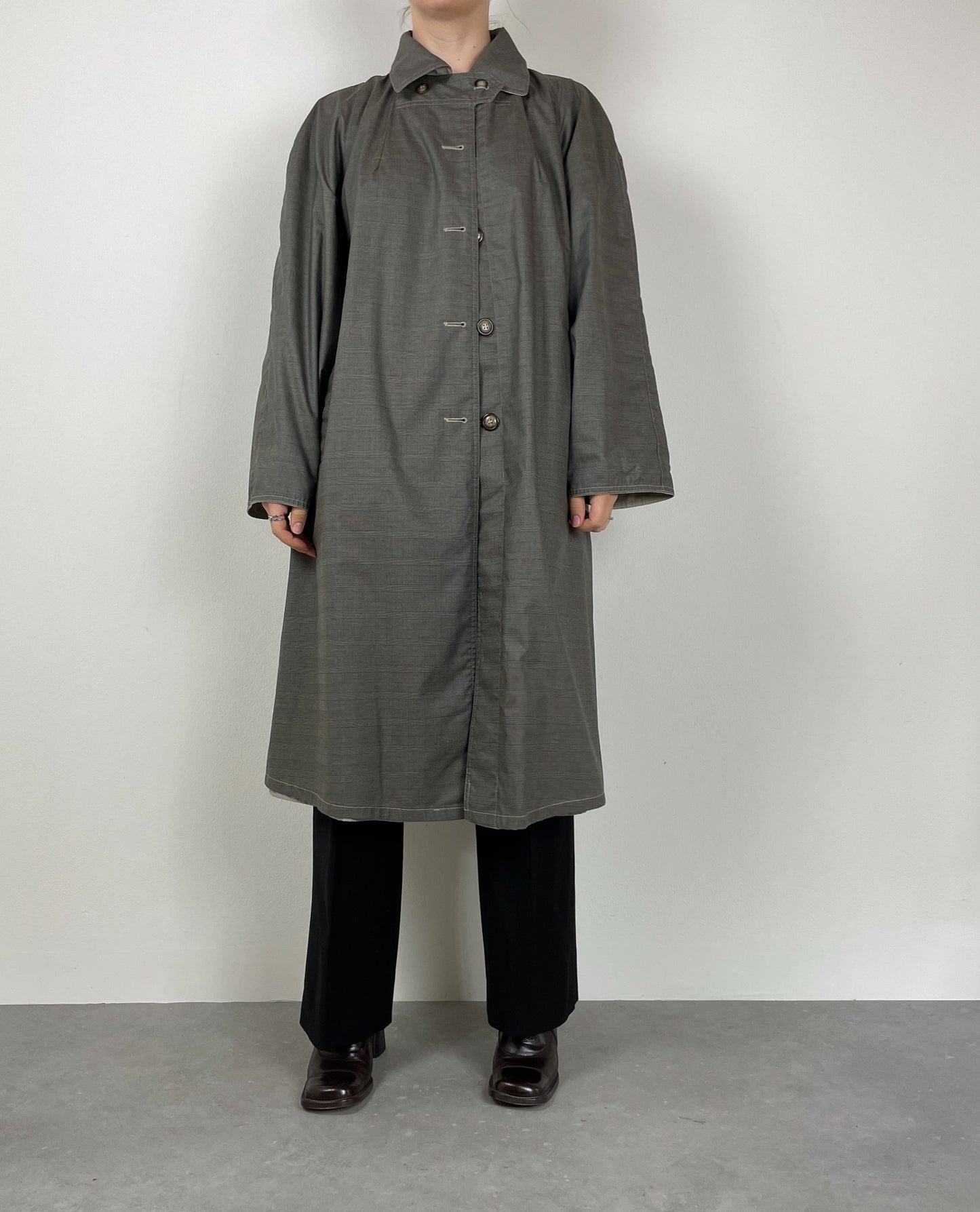 Trench vintage double-face