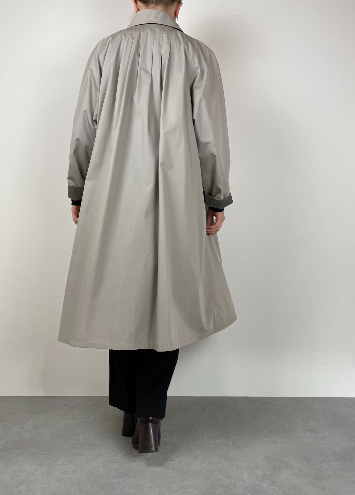 Trench vintage double-face