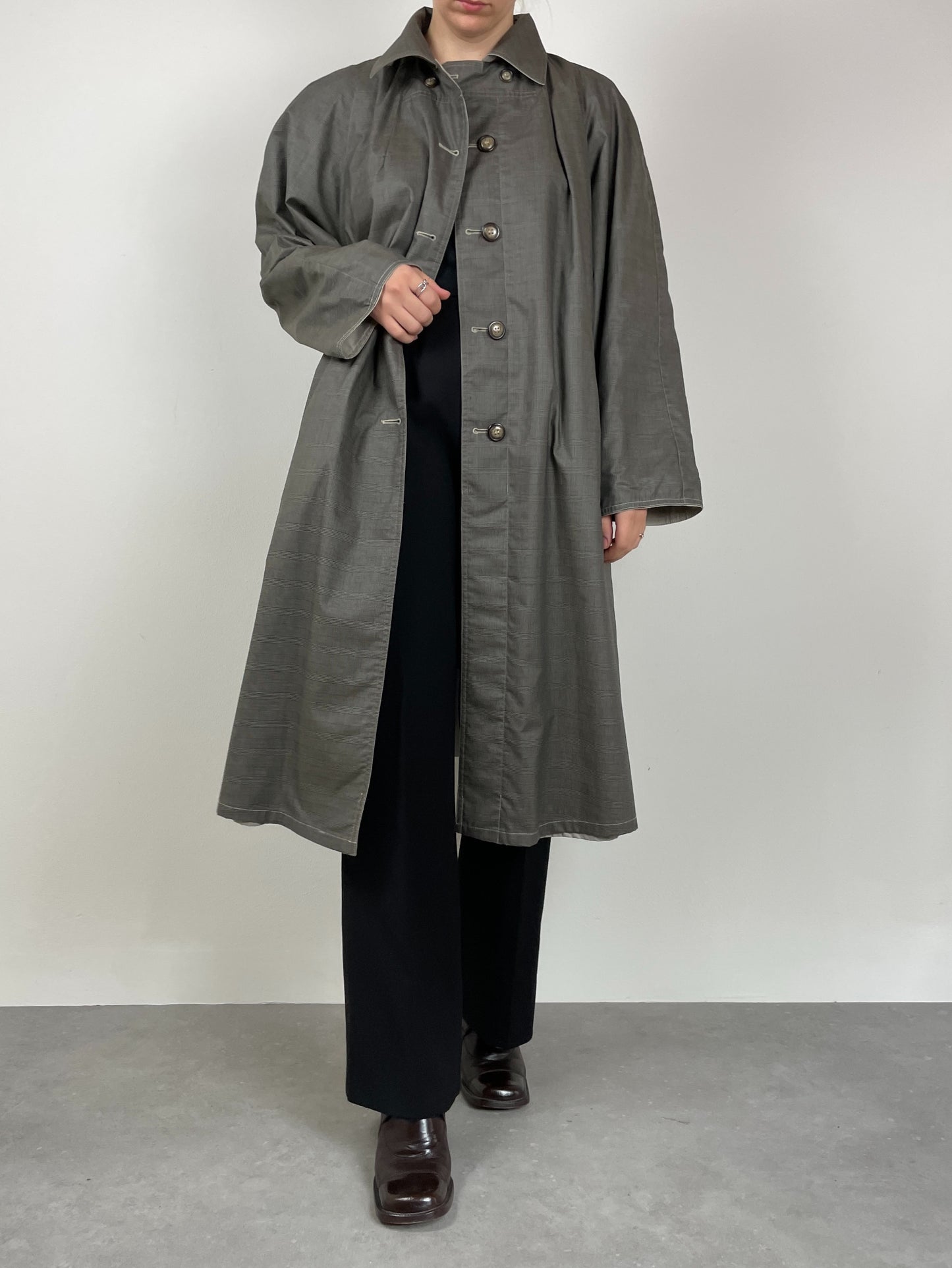 Trench vintage double-face