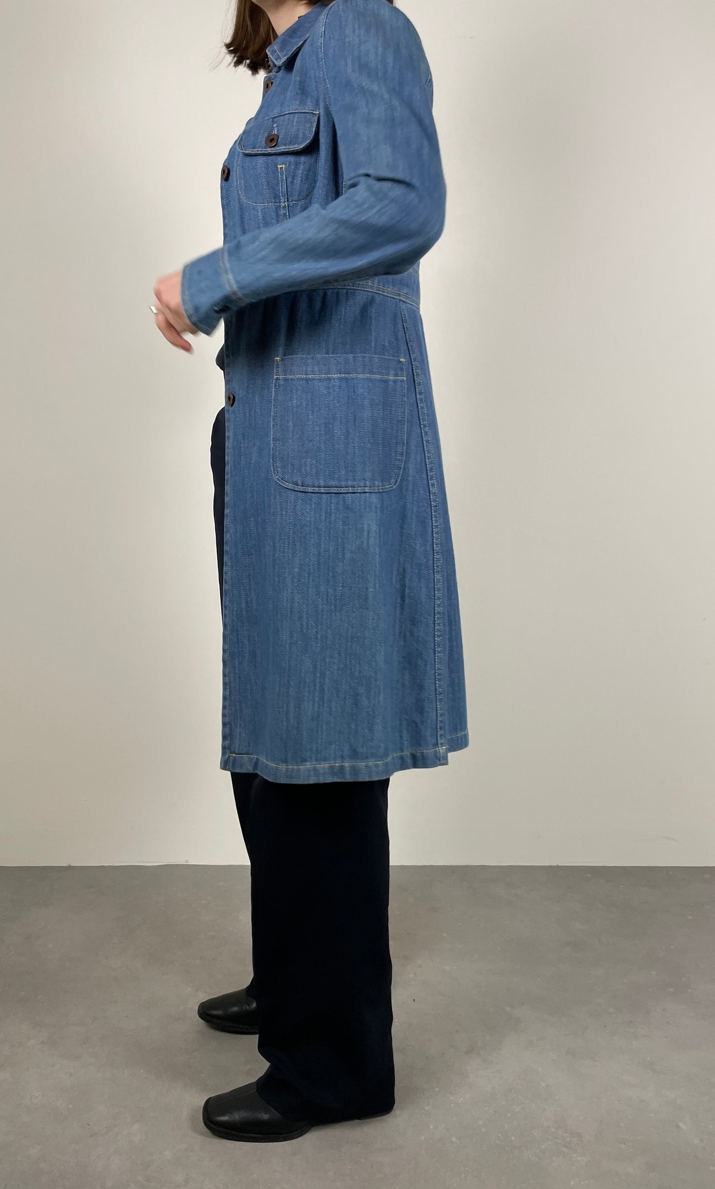 Miu Miu jeans trench coat