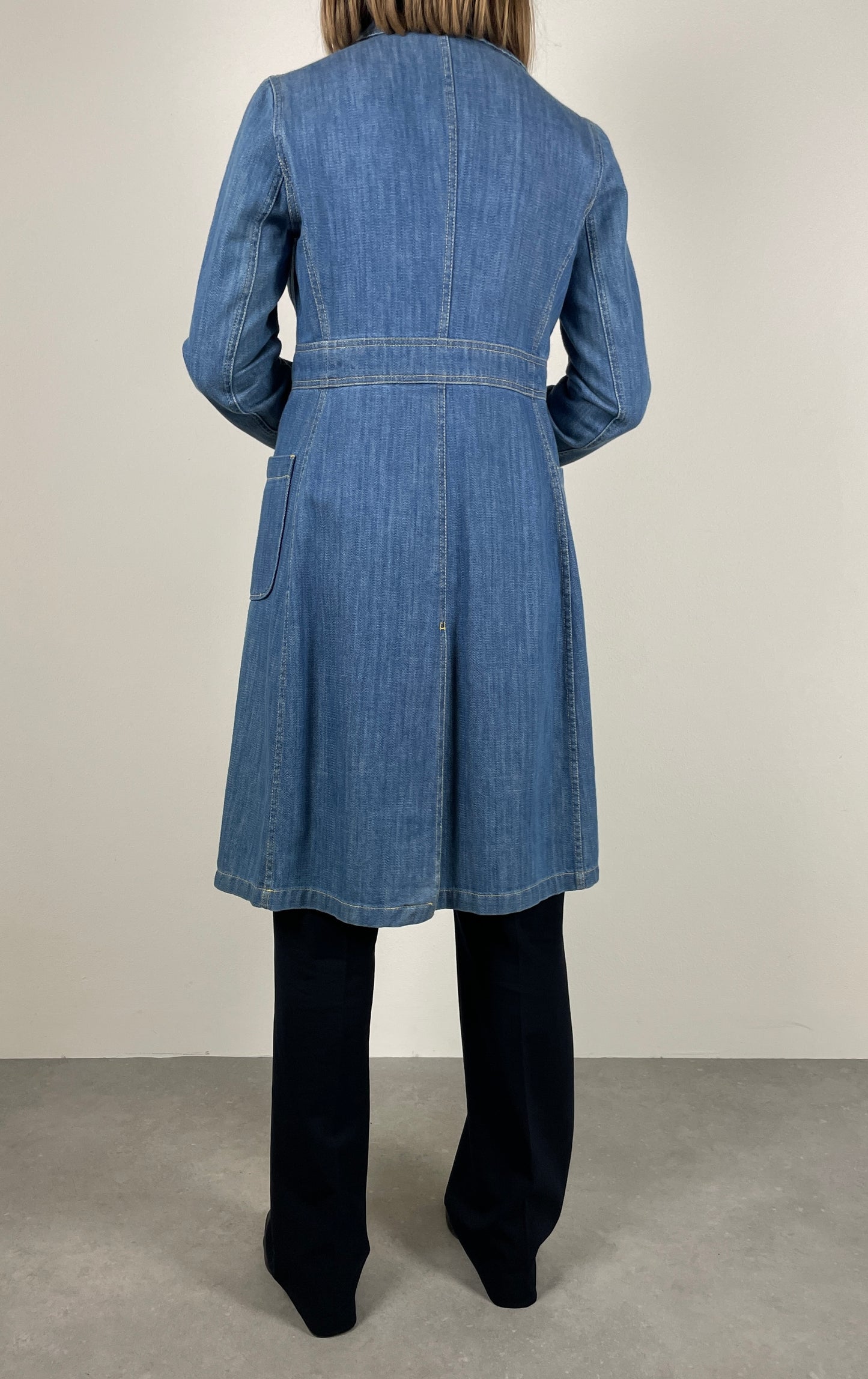 Miu Miu jeans trench coat