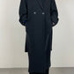 Long grey wool coat