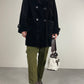Giacca vintage in velluto marrone