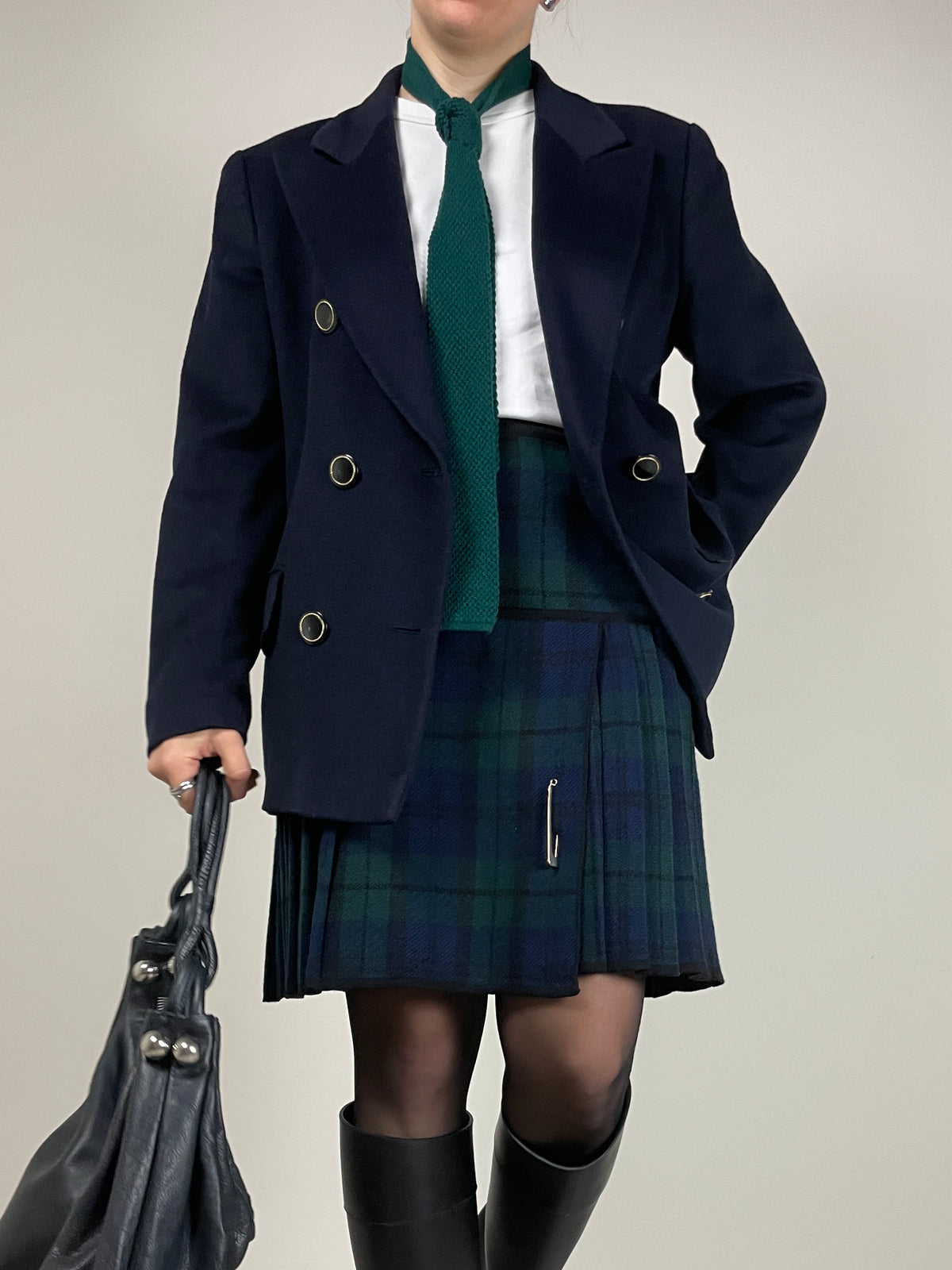 Blazer in 100% puro cashmere by Valentino tessuto Loro Piana