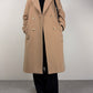 Cinzia Rocca cappotto in lana, lambswool e cashmere color beige