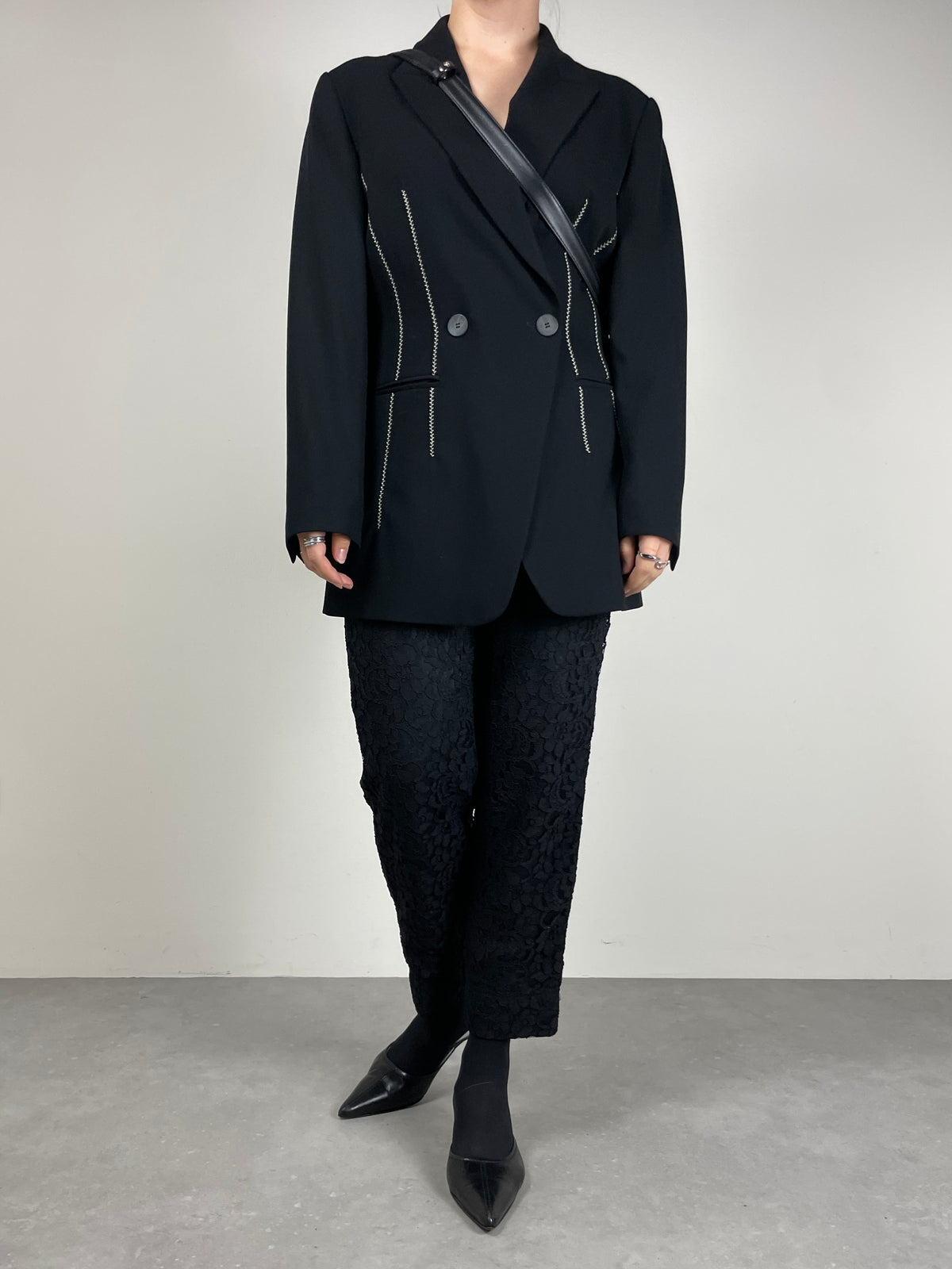 Pantalone Moschino Cheap and Chic in pizzo