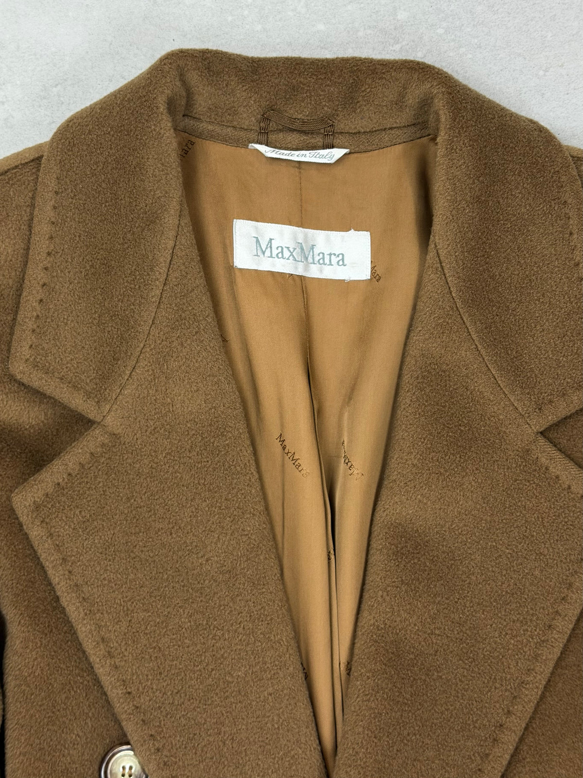 Max Mara icon 101801 cappotto marrone