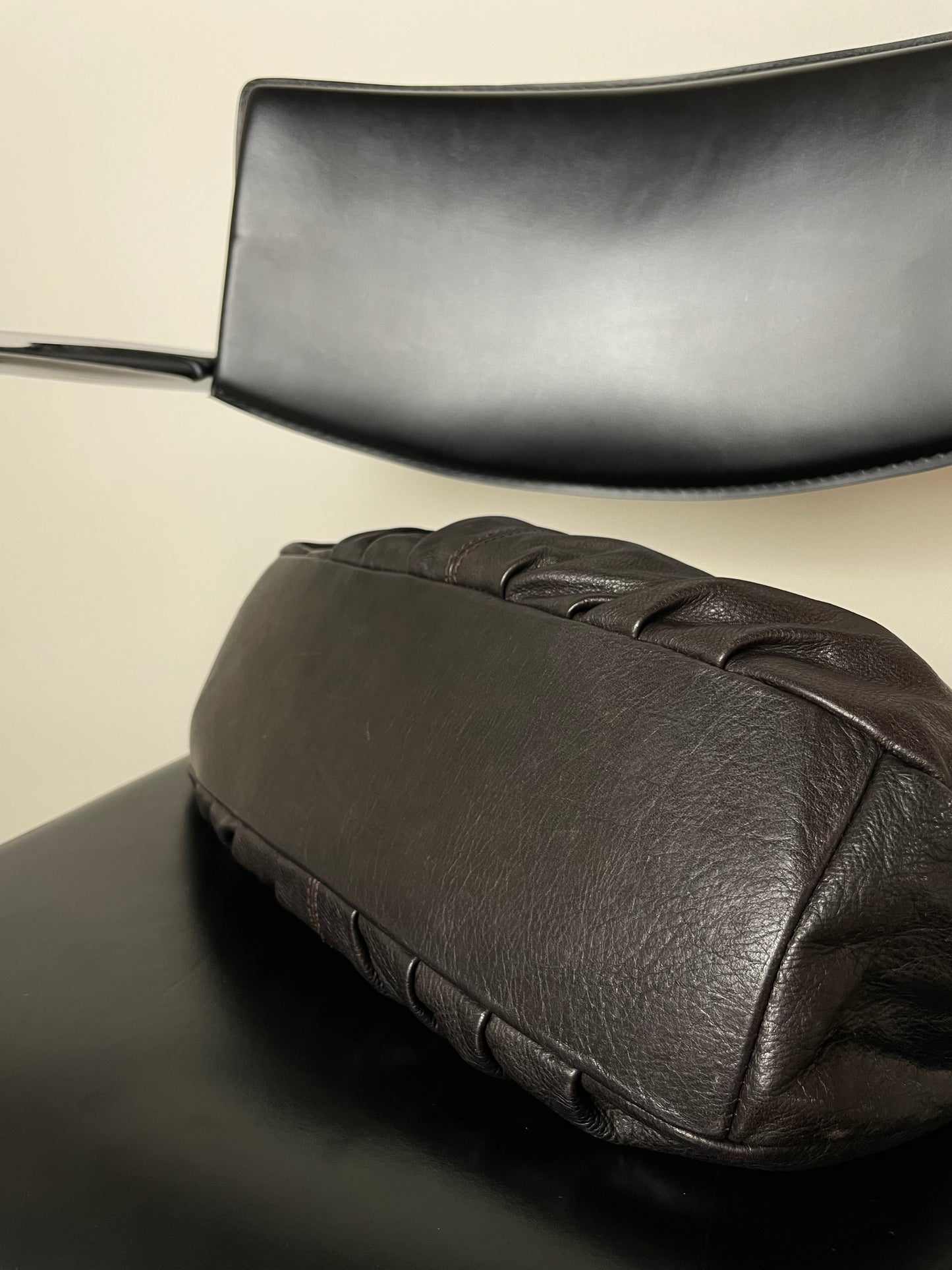 Made in Italy brown leather bag