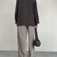 Camicia in pura seta con colletto in pizzo