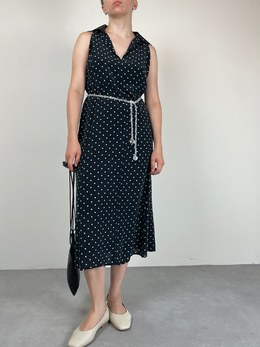 Abito MAX MARA in pura seta a pois