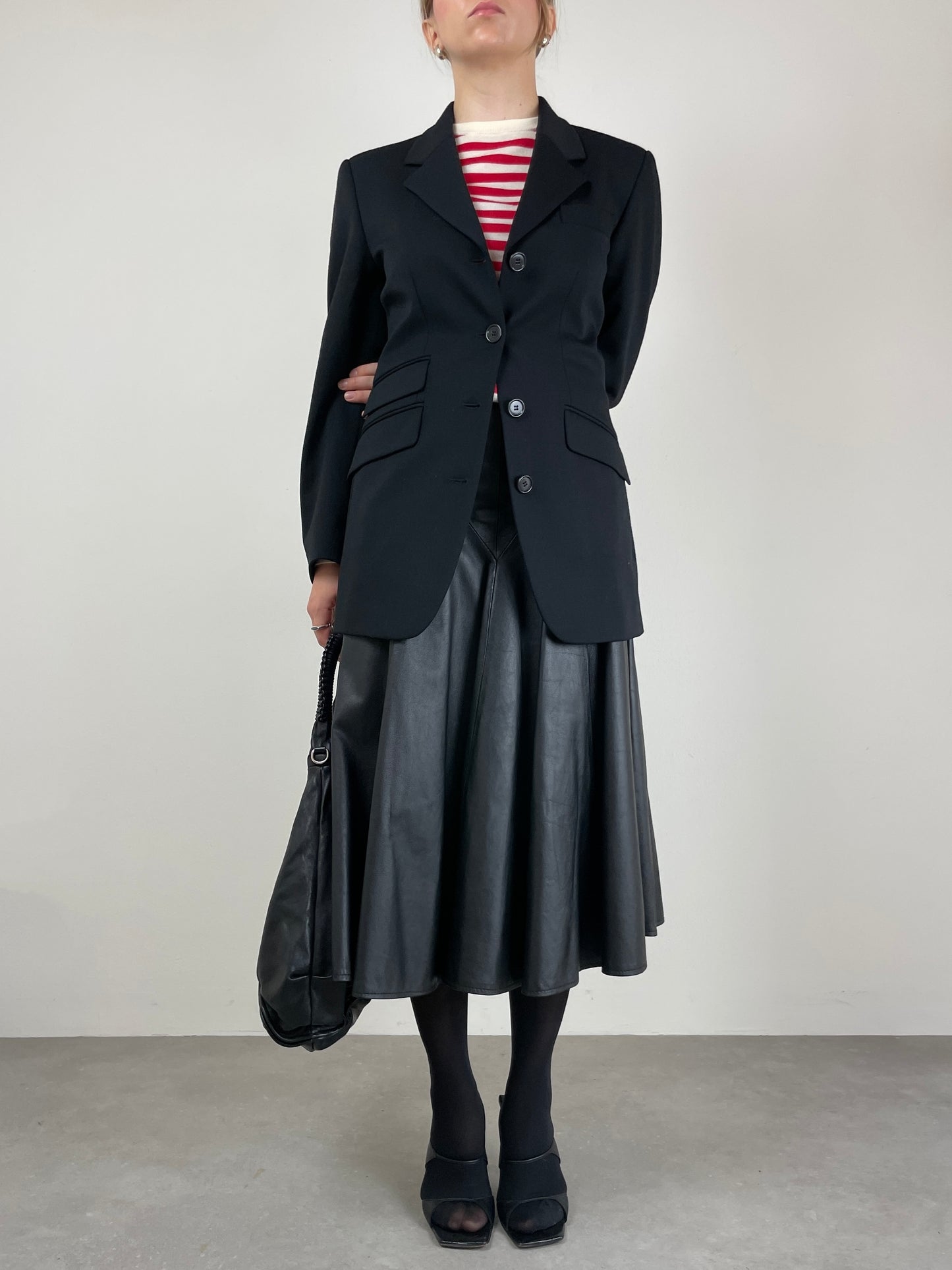 Blazer vintage in lana Made in Italy