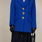 Yves Saint Laurent blazer iconico con i bottoni a cuore