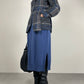 Blazer Jil Sander in mohair spazzolato tartan
