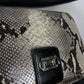 Vintage python leather bag