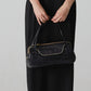 Borsa vintage in pelle effetto cocco