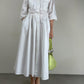 Abito chemisier vintage in cotone