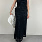 Abito vintage in pizzo nero