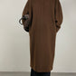 Max Mara 101801 cappotto color cioccolato