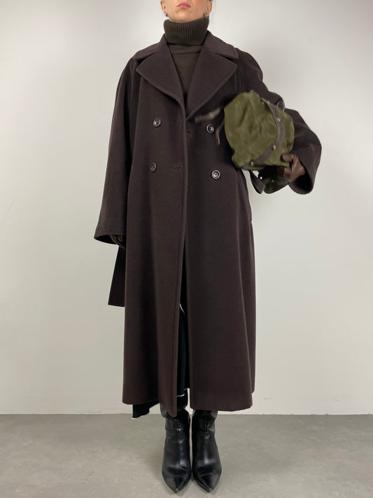 Cappotto in lana e cashmere