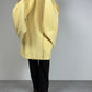Cappotto in lana angora e cashmere con sciarpa integrata