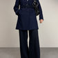 PRADA trench blu e nero