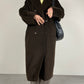 Max Mara 101801 cappotto vintage color cioccolato
