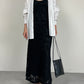 Abito vintage in pizzo nero