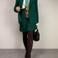 Completo vintage in 100% seta