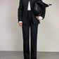 Philosophy di Alberta Ferretti completo in lana gessata