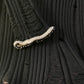 Maglione Jean Paul Gaultier effetto distressed