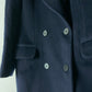 MANI by Giorgio Armani wool blue coat