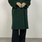 Max Mara green oversize coat