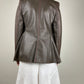 Perfect leather blazer