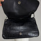 Maxi borsa in vera pelle stampa cocco