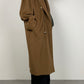 Max Mara 101801 tobacco coat