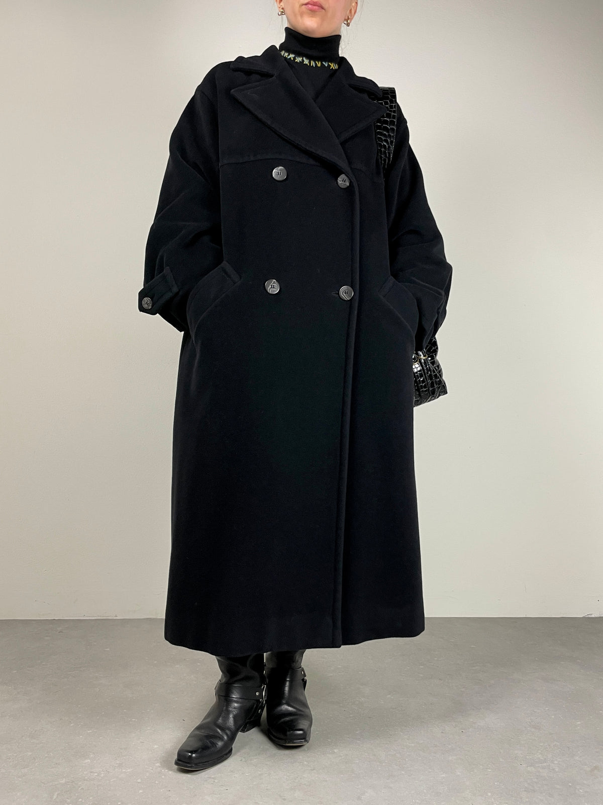 SPORTMAX cappotto in lana e cashmere
