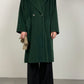 Max Mara green oversize coat