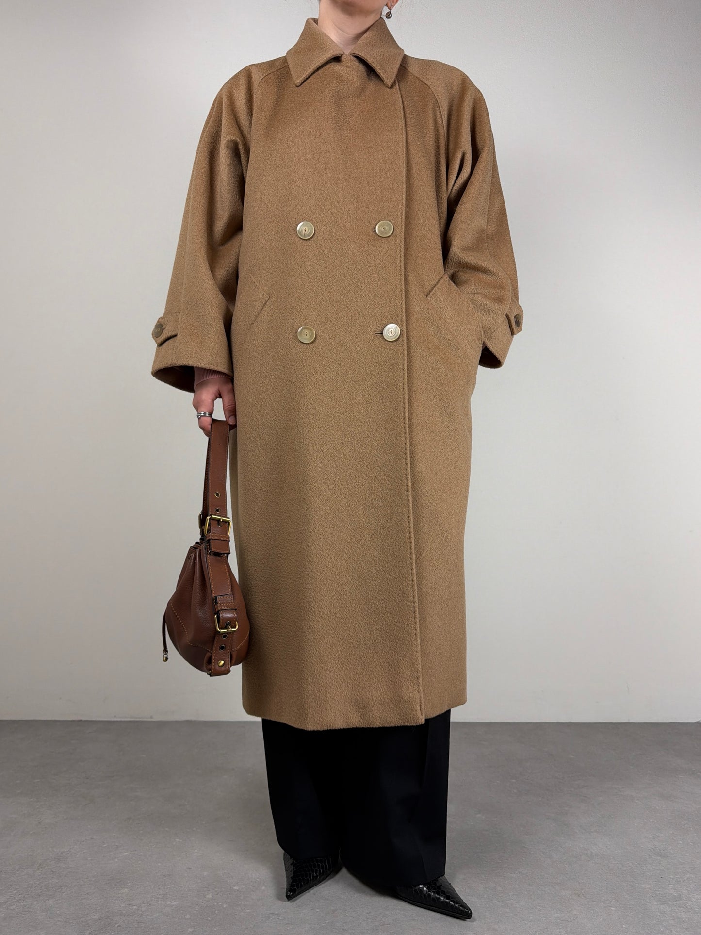 MAX MARA 100% cammello