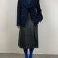 Blue wool tailored blazer