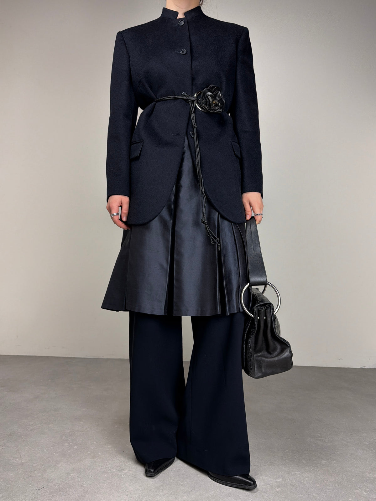 Gonna MAX MARA in shantung di seta e cotone