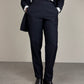 Completo vintage made in Italy in lana blu