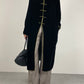Soprabito vintage stile orientale in velluto
