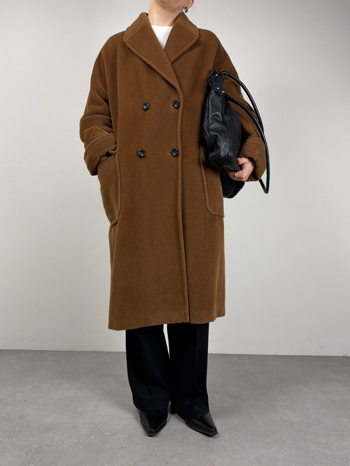 Cappotto vintage Made in Italy in pura lana