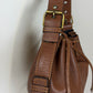 Borsa in vera pelle color cuoio